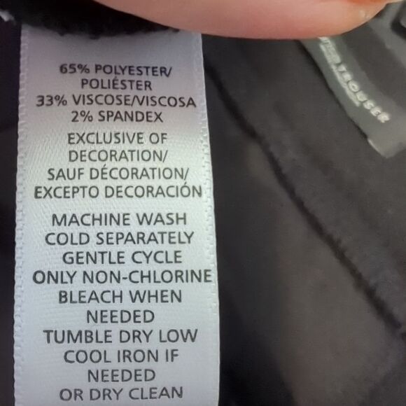 Loft Ann Taylor Black Marisa Trousers Size 4 NWOT - Picture 9 of 9
